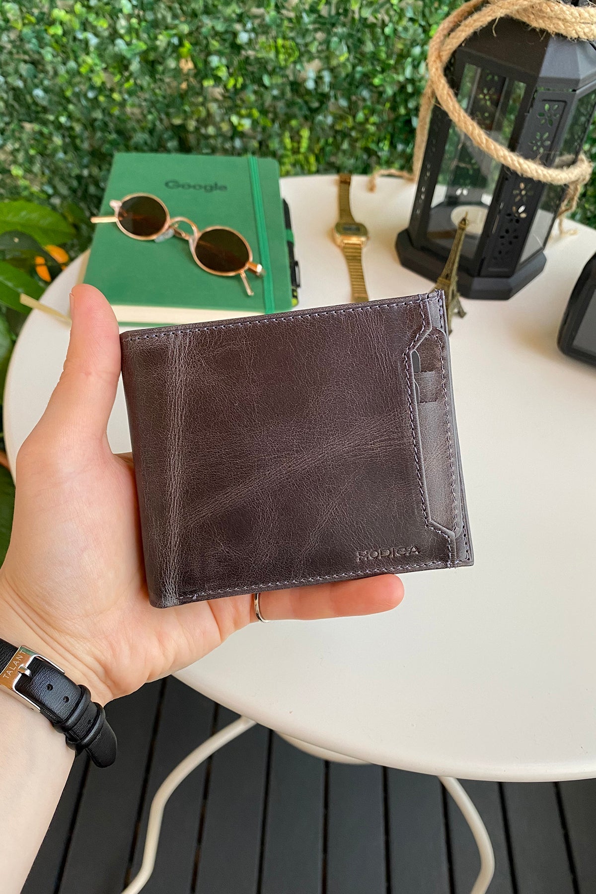 Dallas - Genuine Leather Kangaroo Wallet + Card Holder