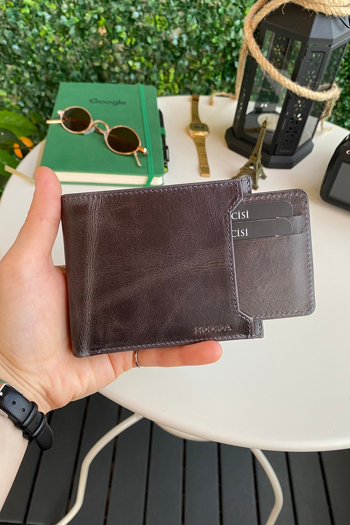 Dallas - Genuine Leather Kangaroo Wallet + Card Holder