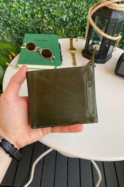 Dallas - Genuine Leather Kangaroo Wallet + Card Holder