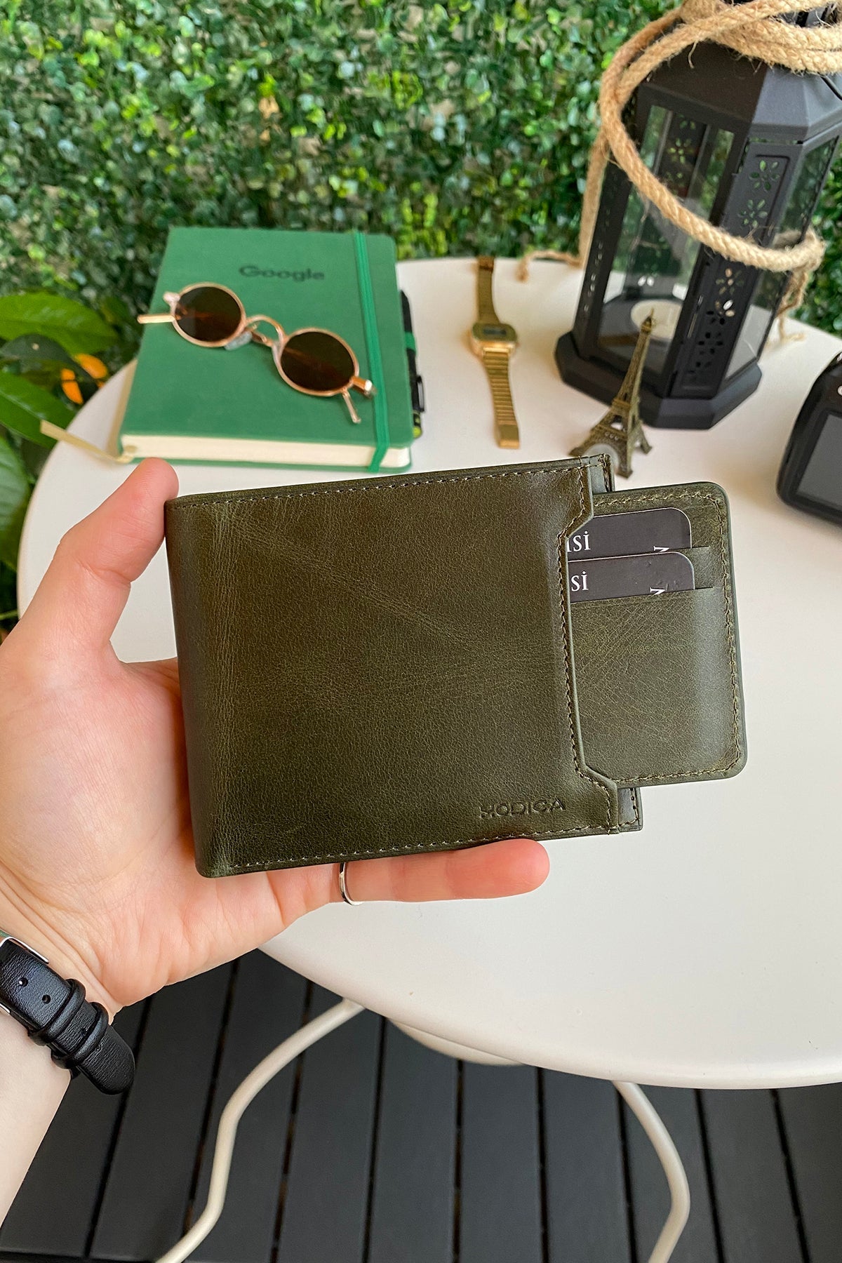 Dallas - Genuine Leather Kangaroo Wallet + Card Holder