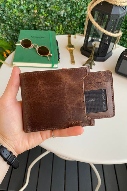 Dallas - Genuine Leather Kangaroo Wallet + Card Holder