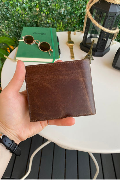 Dallas - Genuine Leather Kangaroo Wallet + Card Holder