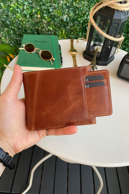 Dallas - Genuine Leather Kangaroo Wallet + Card Holder