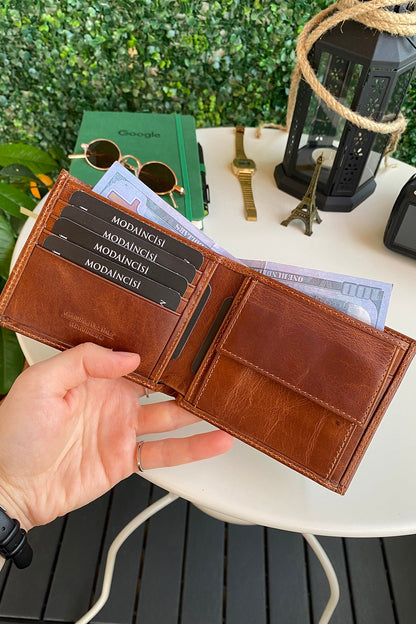 Dallas - Genuine Leather Kangaroo Wallet + Card Holder