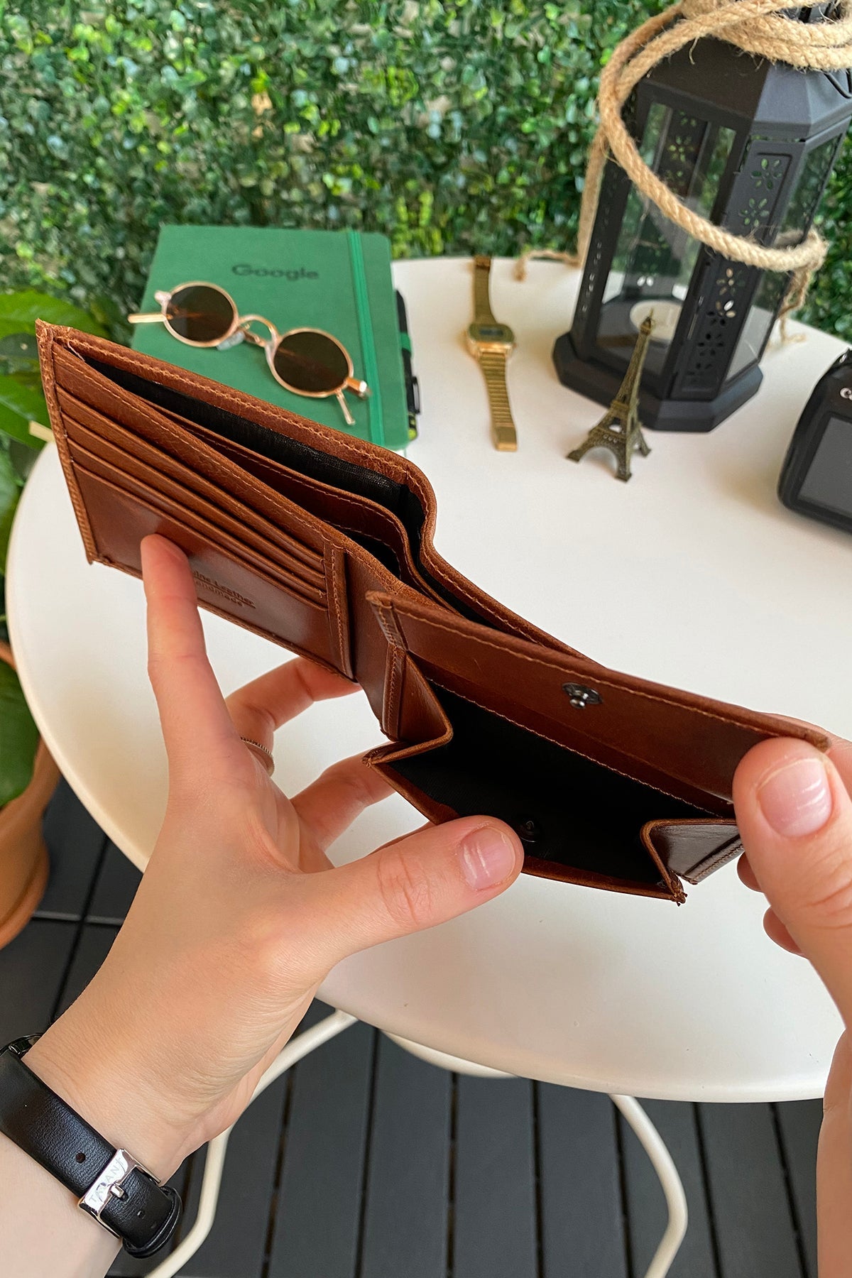 Dallas - Genuine Leather Kangaroo Wallet + Card Holder