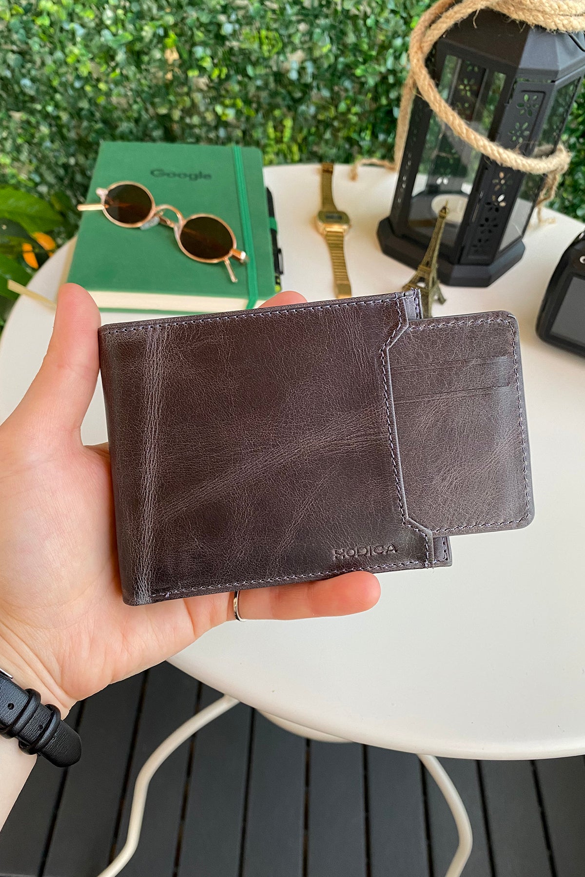 Dallas - Genuine Leather Kangaroo Wallet + Card Holder