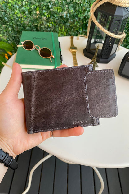 Dallas - Genuine Leather Kangaroo Wallet + Card Holder