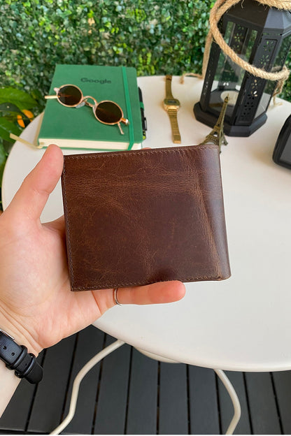 Dallas - Genuine Leather Kangaroo Wallet + Card Holder