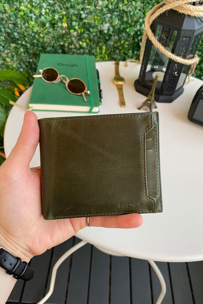 Dallas - Genuine Leather Kangaroo Wallet + Card Holder