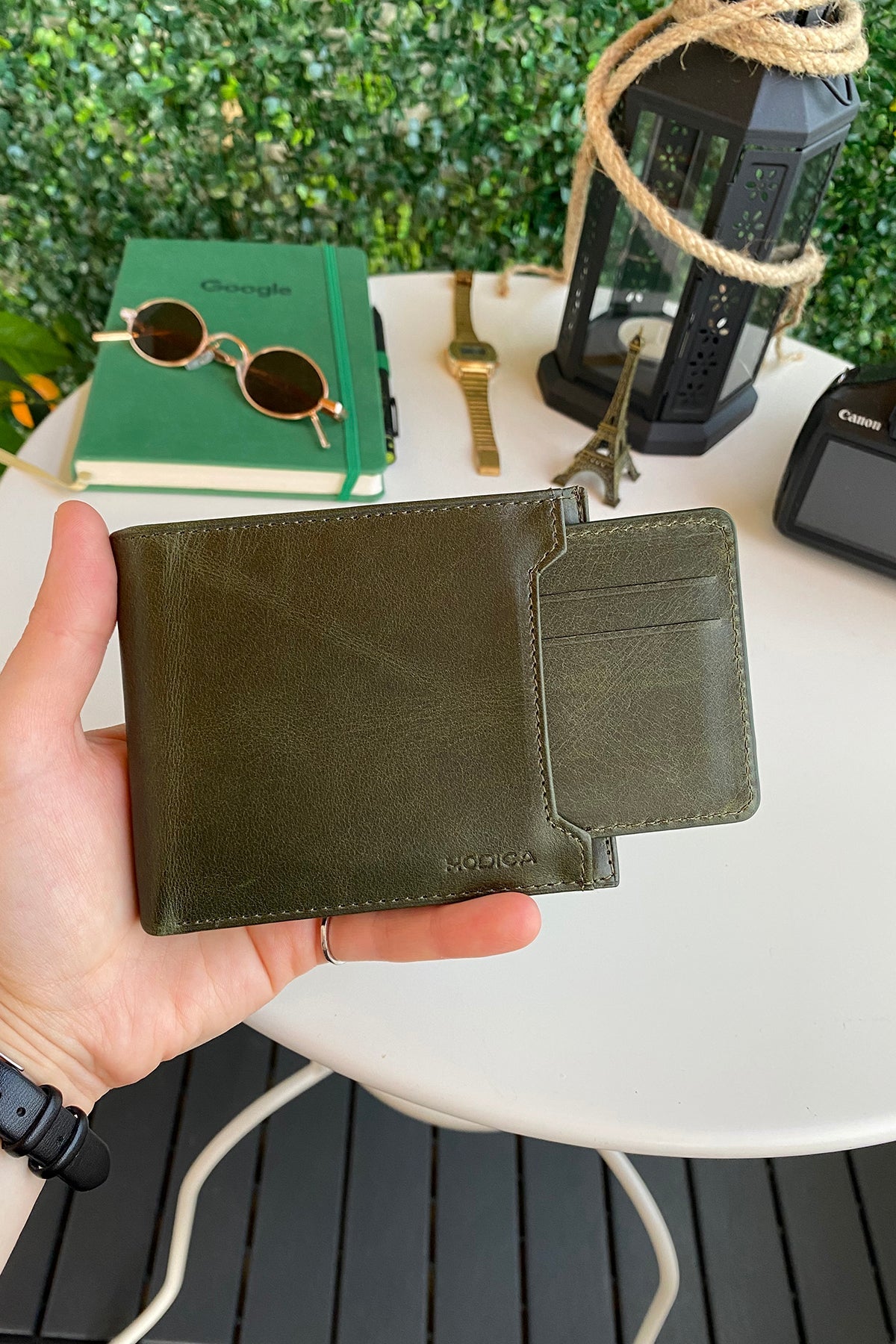 Dallas - Genuine Leather Kangaroo Wallet + Card Holder