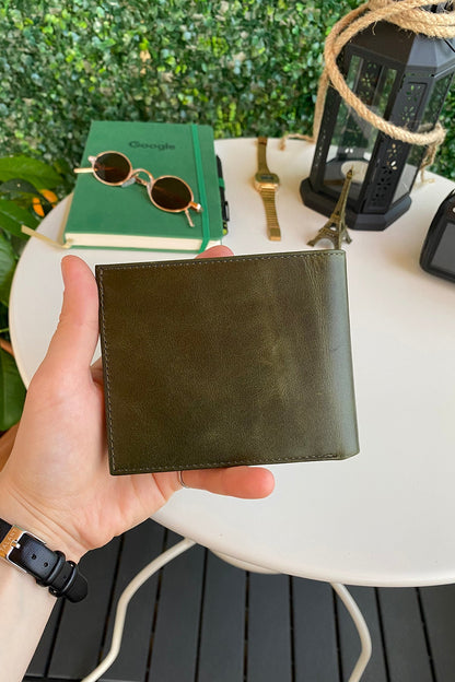 Dallas - Genuine Leather Kangaroo Wallet + Card Holder