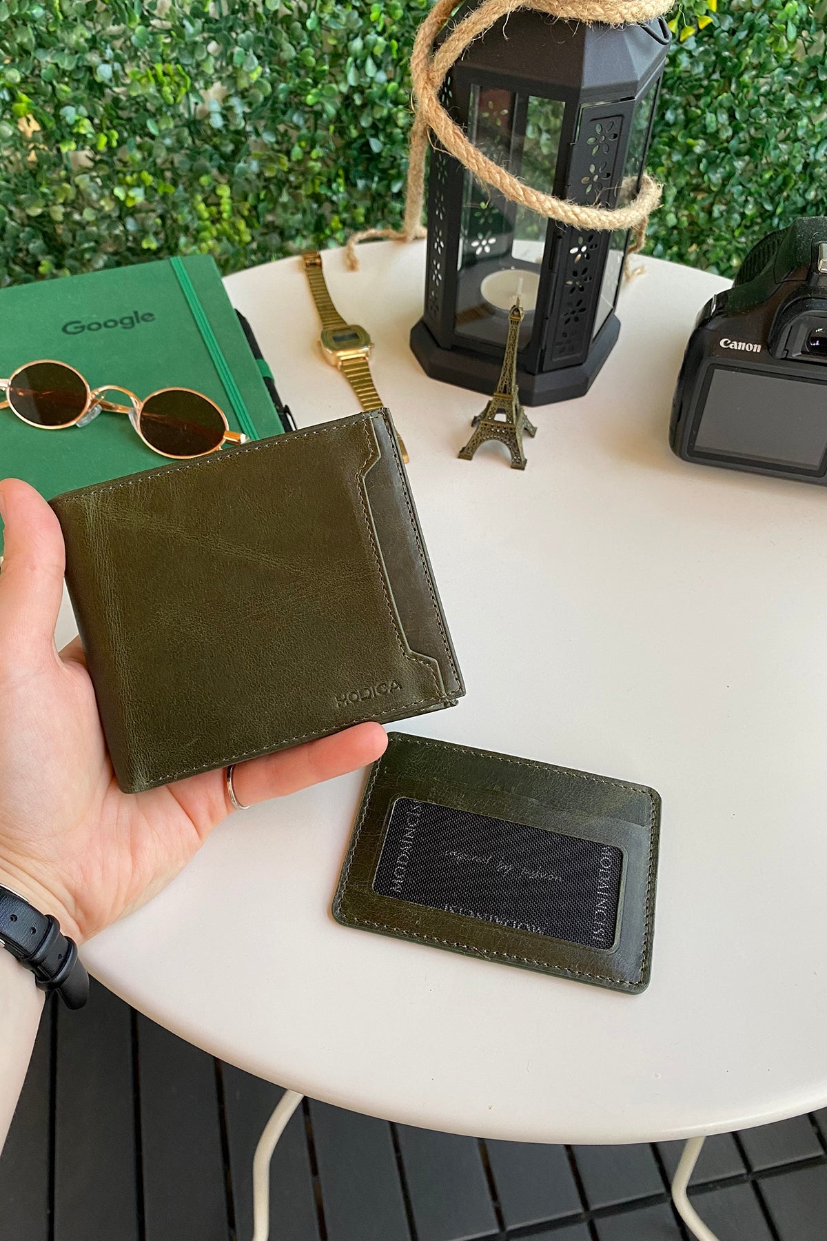 Dallas - Genuine Leather Kangaroo Wallet + Card Holder