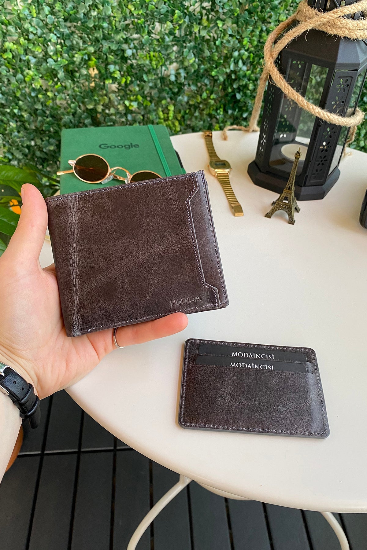 Dallas - Genuine Leather Kangaroo Wallet + Card Holder