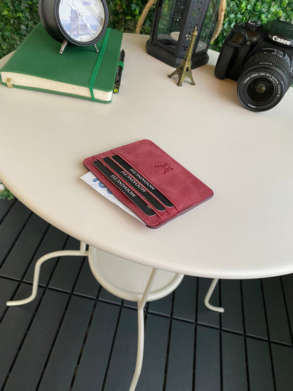 Ariza - Genuine Leather Slim Cardholder