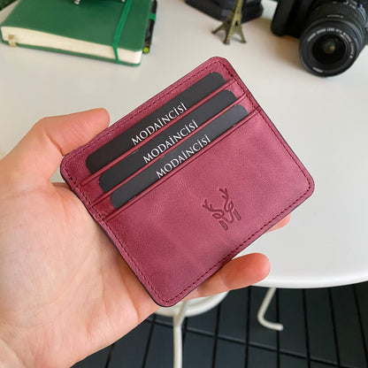 Ariza - Genuine Leather Slim Cardholder