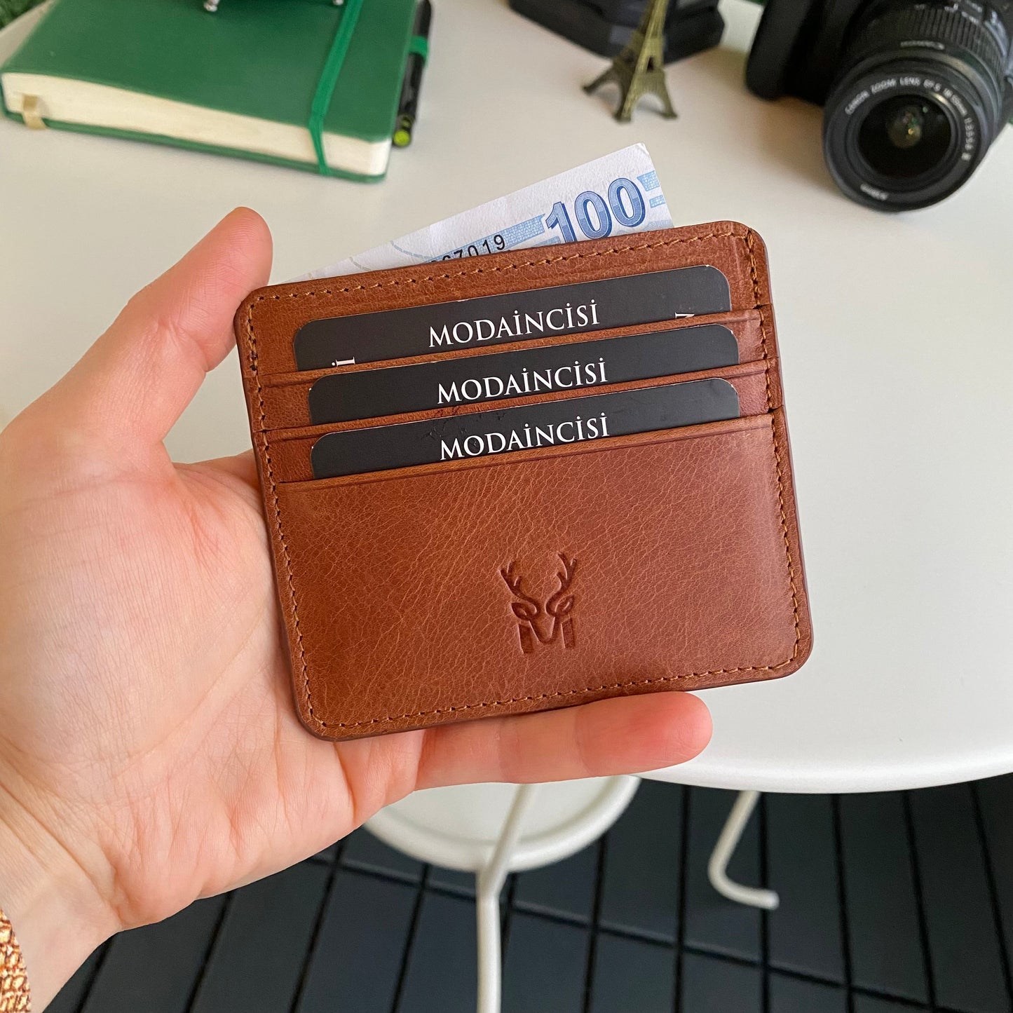 Ariza - Genuine Leather Slim Cardholder