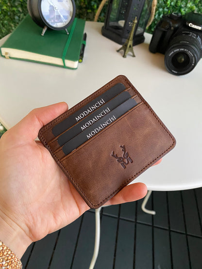 Ariza - Genuine Leather Slim Cardholder